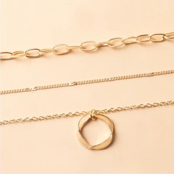 14k gold filled Layering Pendant Necklace - Picture 4 of 4